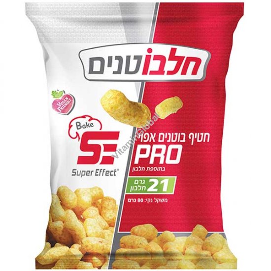 חטיף בוטנים אפוי בתוספת חלבון 80 גרם - סופר אפקט